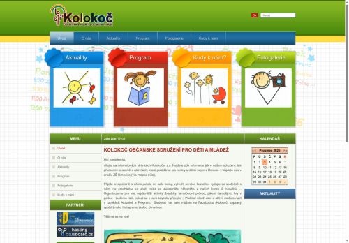 Zobrazit webové stránky Kolokoč