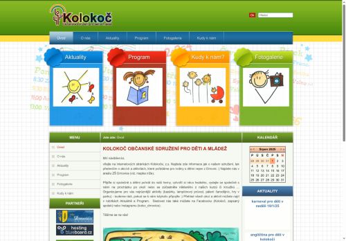 Zobrazit webové stránky Kolokoč občanské sdružení pro děti a mládež