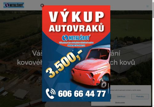 Metalšrot Tlumačov a.s. nabízí práci na pozici Ostatní řídící pracovníci v oblasti správy podniku, administrativních a podpůrných činností (M/Ž) v obci Třebíč