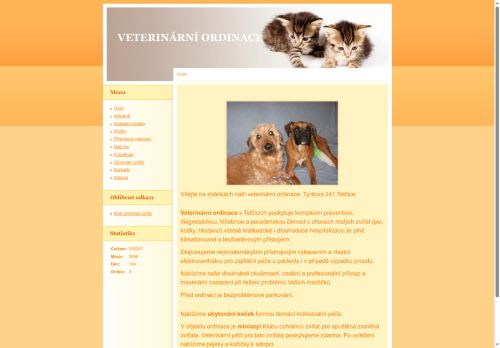 Zobrazit webové stránky Veterinární ordinace Tetčice