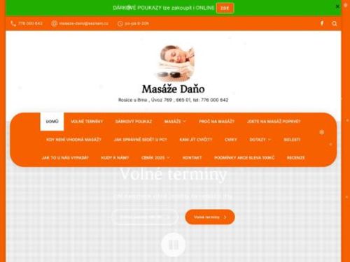 Masáže DAŇO