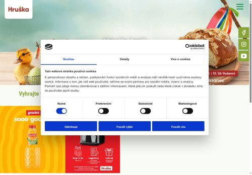 Zobrazit webové stránky Hruška Ostrovačice