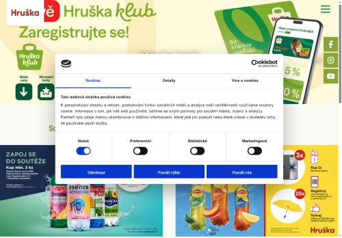 Zobrazit webové stránky Hruška Ostrovačice