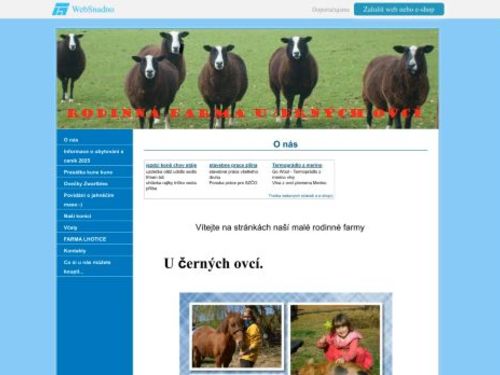 Rodinná farma U Černých ovcí