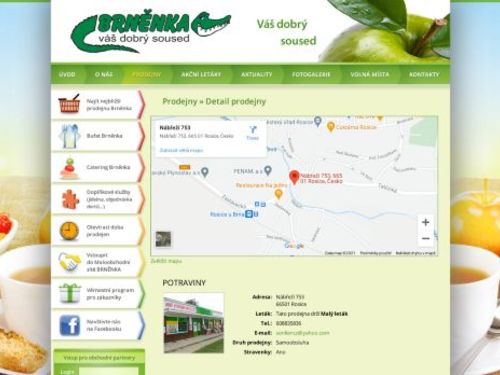 Potraviny Brněnka Rosice