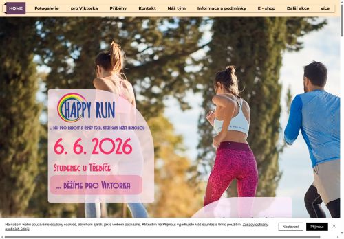 Zobrazit webové stránky Happy Run