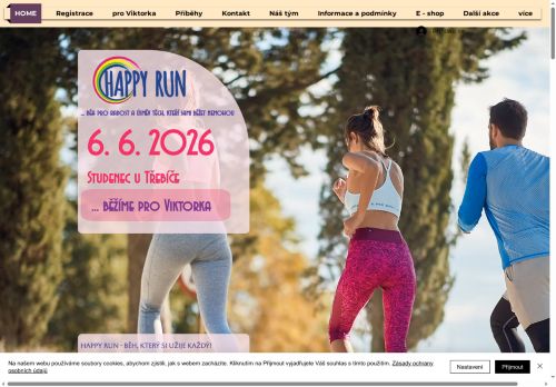 Zobrazit webové stránky Happy Run