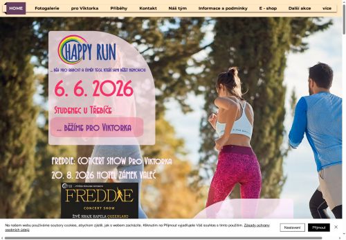 Zobrazit webové stránky Happy Run