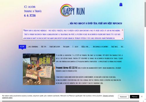 Zobrazit webové stránky Happy Run