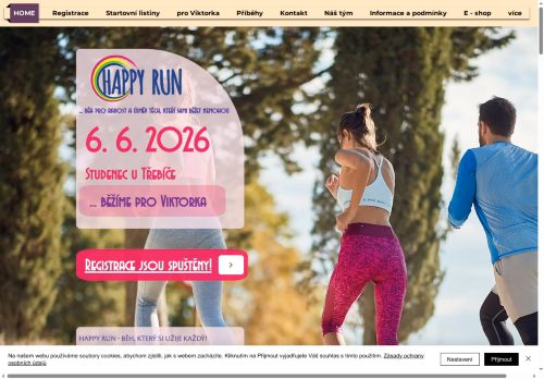 Zobrazit webové stránky Happy Run