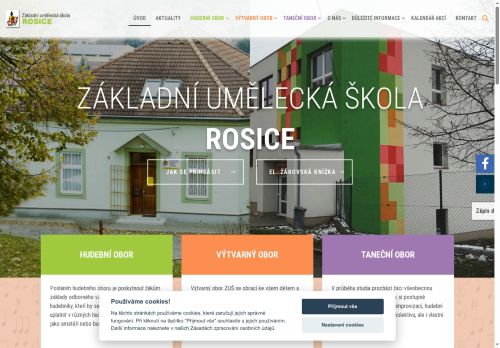 Zobrazit webové stránky Základní umělecká škola Zastávka