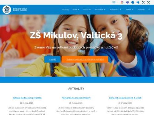 Základní škola Mikulov, Valtická 3