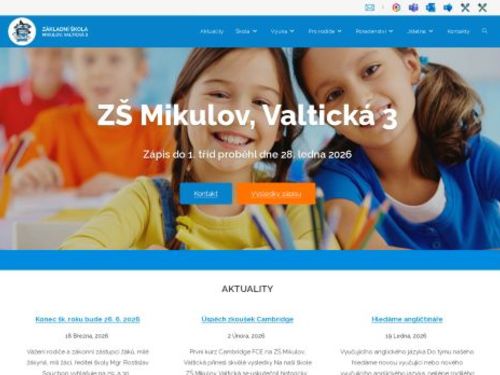 Základní škola Mikulov, Valtická 3