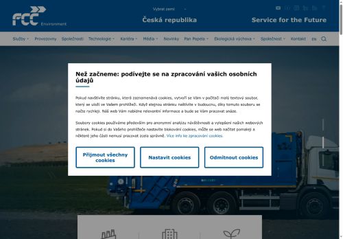FCC Česká republika, s.r.o. nabízí práci na pozici DĚLNÍK V ODPADOVÉM HOSPODÁŘSTVÍ-ŘIDIČ VZV v obci Mladá Boleslav