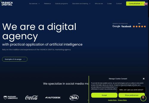 Zobrazit webové stránky Yashica Digital s.r.o.