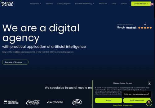 Zobrazit webové stránky Yashica Digital s.r.o.