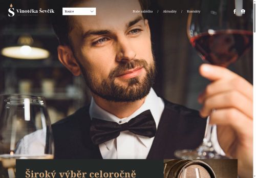 Zobrazit webové stránky Vinotéka