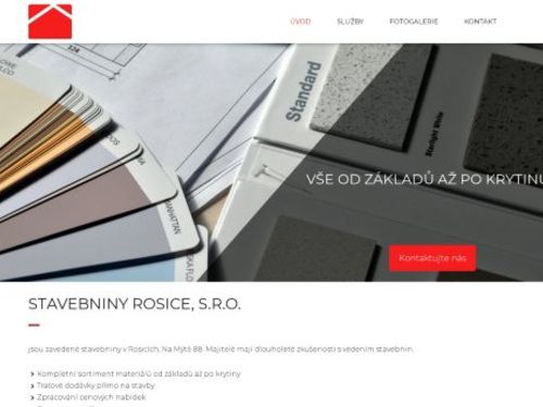STAVEBNINY ROSICE
