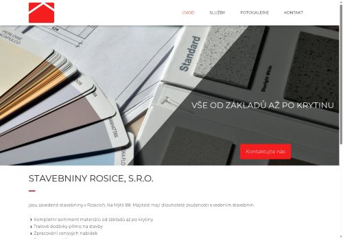 Zobrazit webové stránky STAVEBNINY ROSICE