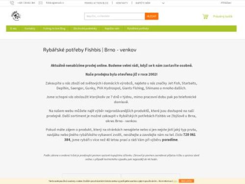 Rybářské potřeby Fishbis