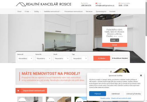 Zobrazit webové stránky Realitní kancelář Rosice