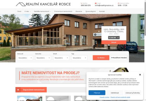 Zobrazit webové stránky Realitní kancelář Rosice
