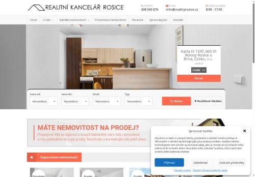 Zobrazit webové stránky Realitní kancelář Rosice
