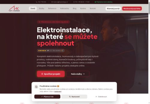 TOP ENERGA s.r.o. nabízí práci na pozici Pomocný pracovník ve stavebnictví (m/ž) v obci Tvarožná