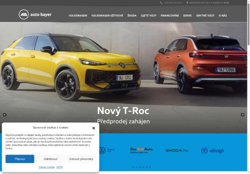 AUTO - BAYER, s.r.o. nabízí práci na pozici Automechanik vozidel ŠKODA, VW a AUDI (m/ž) v obci Slavkov u Brna