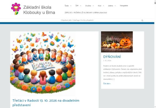 Zobrazit webové stránky Základní škola Klobouky u Brna