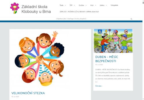 Zobrazit webové stránky Základní škola Klobouky u Brna