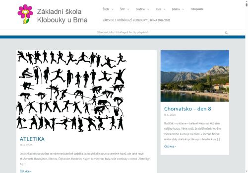Zobrazit webové stránky Základní škola Klobouky u Brna