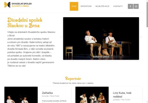 Zobrazit webové stránky Divadelní spolek Slavkov u Brna