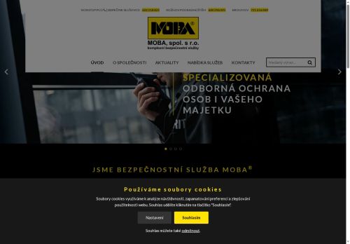 MOBA Security s.r.o. nabízí práci na pozici PRACOVNÍK/ PRACOVNICE OSTRAHY, STRÁŽNÝ/ STRÁŽNÁ v obci Břeclav