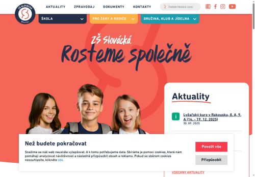 Základní škola Břeclav, Slovácká 40, příspěvková organizace nabízí práci na pozici UČITEL/UČITELKA 1. STUPEŇ ZŠ v obci Břeclav
