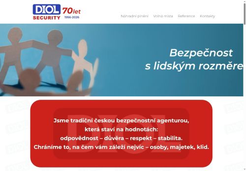 Webové stránky DIOL družstvo, Vyškov
