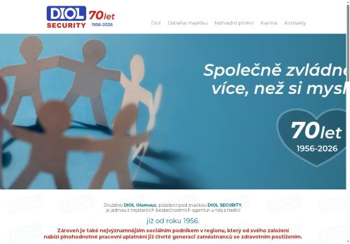 DIOL družstvo nabízí práci na pozici Pracovník ostrahy/recepce v obci Brno