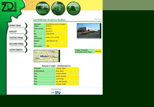 Zemědělské družstvo Budkov - družstvo nabízí práci na pozici PRACOVNÍK V ROSTLINNÉ A ŽIVOČIŠNÉ VÝROBĚ (M/Ž) v obci Budkov