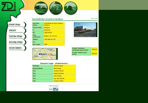 Zemědělské družstvo Budkov - družstvo nabízí práci na pozici PRACOVNÍK V ROSTLINNÉ A ŽIVOČIŠNÉ VÝROBĚ (M/Ž) v obci Budkov