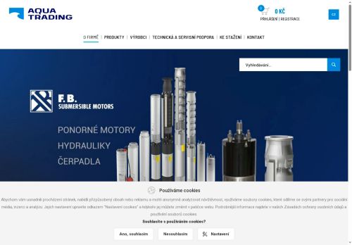 Zobrazit webové stránky Aquatrading