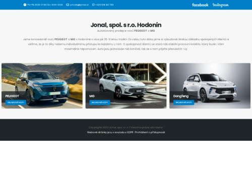 Jonal, spol. s r.o. nabízí práci na pozici přijímací technik - servisní poradce v autoservisu M/Ž v obci Hodonín