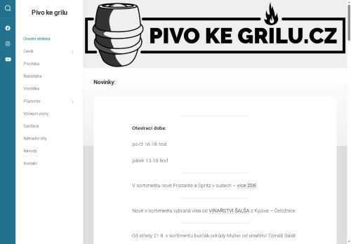 Zobrazit webové stránky Pivo ke grilu.cz
