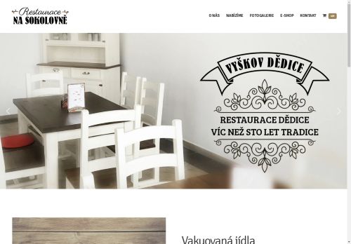 Zobrazit webové stránky Restaurace Na Sokolovně