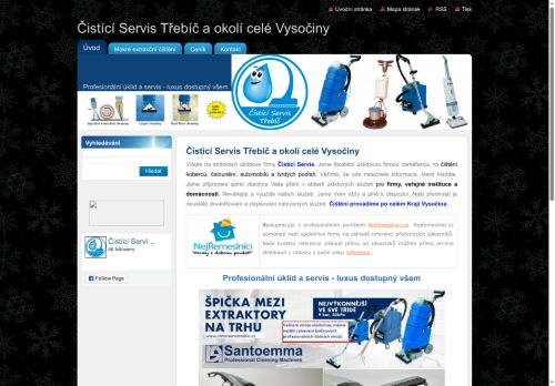 Zobrazit webové stránky Čistící servis – Leoš Brabenec