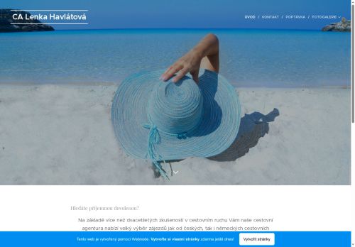 Zobrazit webové stránky Cestovní agentura Lenka Havlátová