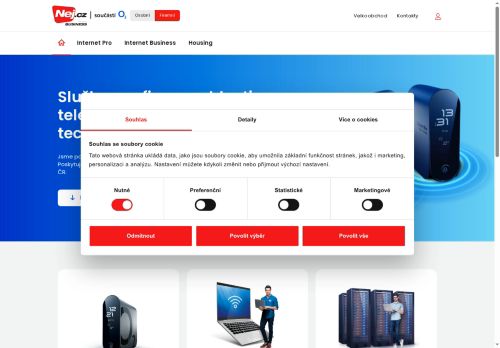 Zobrazit webové stránky itself s.r.o. – internet a telekomunikace