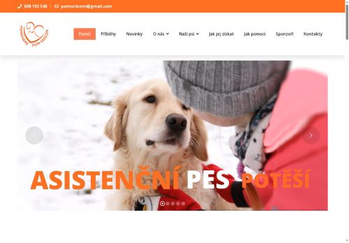Zobrazit webové stránky Pomáháme psím srdcem, z.s.