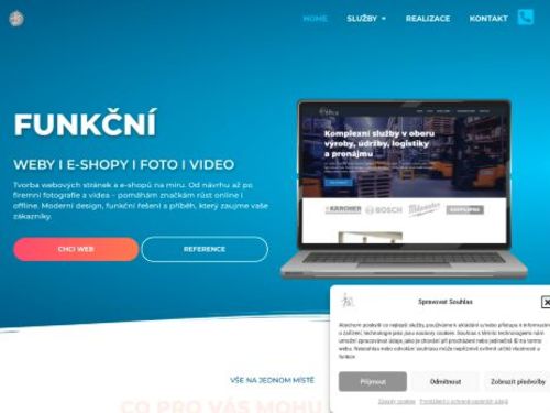 Weby a e-shopy pro firmy i jednotlivce