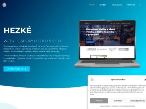 Weby a e-shopy pro firmy i jednotlivce