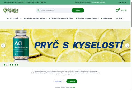 Zobrazit webové stránky Detoxikace organismu